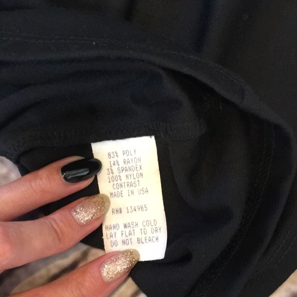 NWOT For Love and Lemons plunge/sheer back dress - Picture 7 of 7